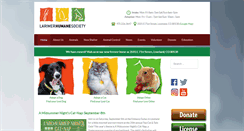 Desktop Screenshot of larimerhumane.org